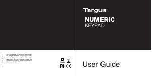 Mode d’emploi Targus AKP10EU Clavier