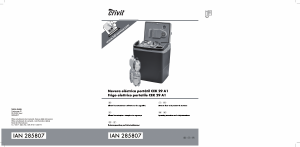 Manual Crivit IAN 285807 Caixa térmica