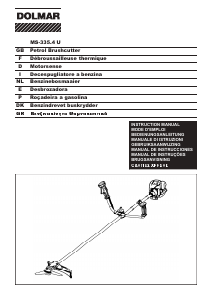 Manual Dolmar MS-335.4U Brush Cutter