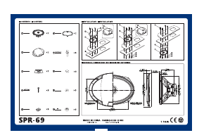 说明书 AlpineSPR-69汽车喇叭