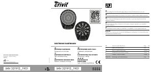 Bruksanvisning Crivit IAN 321912 Darttavla