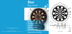 Manual Crivit IAN 67074 Dartboard