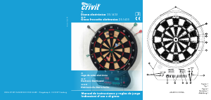 Manual de uso Crivit IAN 67074 Tablero de dardo