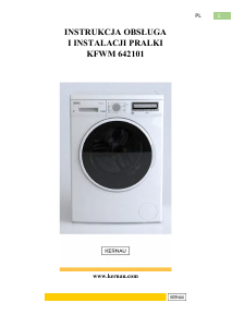 Instrukcja Kernau KFWM 642101 Pralka