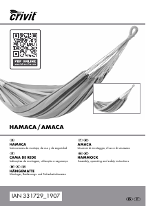 Manual de uso Crivit IAN 331729 Hamaca