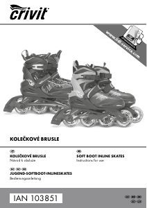 Manuál Crivit IAN 103851 Inline brusle
