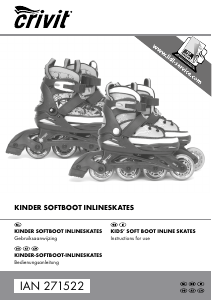 Handleiding Crivit IAN 271522 Inline skates