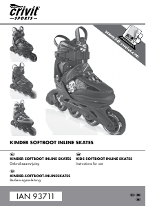 Handleiding Crivit IAN 93711 Inline skates