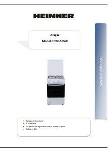 Manual Heinner HFSC-50SW Aragaz