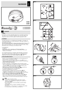 Bedienungsanleitung FlammEx K-SD4 Rauchmelder