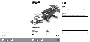 Mode d’emploi Crivit IAN 270017 Stepper