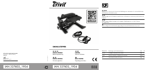 Mode d’emploi Crivit IAN 327402 Stepper