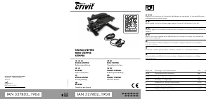 Mode d’emploi Crivit IAN 327402 Stepper