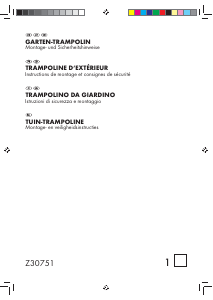 Handleiding Crivit IAN 61132 Trampoline