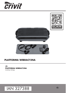 Instrukcja Crivit IAN 327388 Platforma wibracyjna