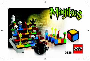Manual Lego set 3836 Games Magikus