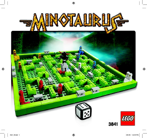 Manual Lego set 3841 Games Minotaurus