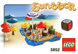 Handleiding Lego set 3852 Games Sunblock