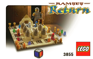 Manuale Lego set 3855 Games Ramses return