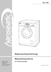 Bedienungsanleitung Hanseatic Oko 1000 Waschmaschine