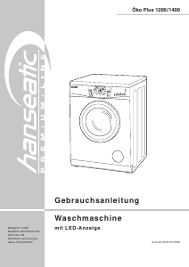 Bedienungsanleitung Hanseatic Oko Plus 1400 Waschmaschine