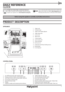 Handleiding Hotpoint HSFCIH 4798 FS UK Vaatwasser