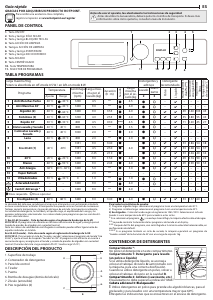 Manual de uso Hotpoint RDG 964348 WD V SPT Lavasecadora