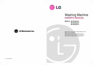 Manual LG WF-601STP Washing Machine