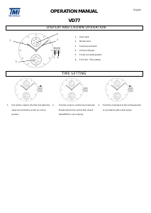 Manual TMI VD77 Watch