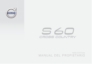 Manual de uso Volvo S60 Cross Country (2016)