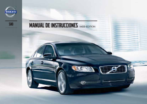 Manual de uso Volvo S80 (2013)