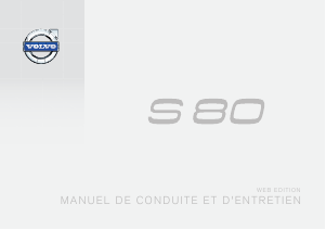 Mode d’emploi Volvo S80 (2014)