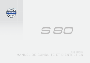 Mode d’emploi Volvo S80 (2015)