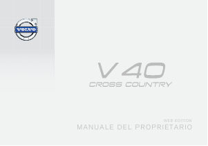 Manuale Volvo V40 Cross Country (2015)