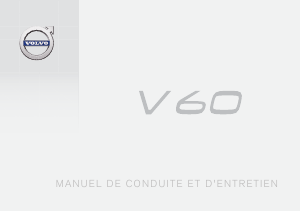 Mode d’emploi Volvo V60 (2017)
