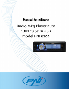 Manual PNI 8209 Player auto