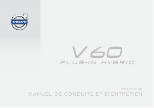 Mode d’emploi Volvo V60 Plug-in Hybrid (2014)