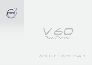 Manual de uso Volvo V60 Twin Engine (2017)