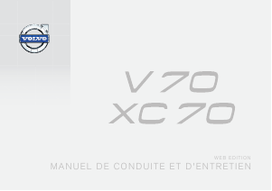 Mode d’emploi Volvo V70 (2014)