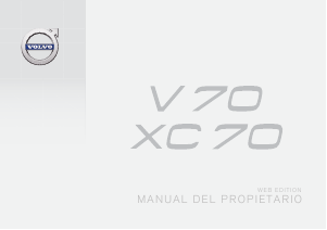 Manual de uso Volvo V70 (2016)