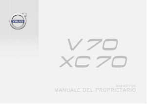 Manuale Volvo V70 (2016)