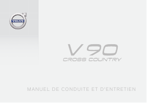 Mode d’emploi Volvo V90 Cross Country (2017)
