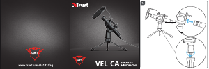 Manuál Trust 24182 Velica Mikrofon