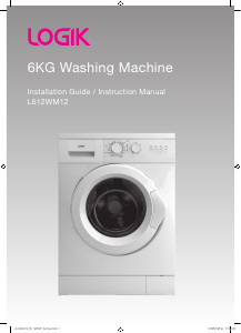 Manual Logik L612WM12 Washing Machine