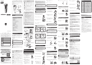 説明書 フィリップス S1085 シェーバー