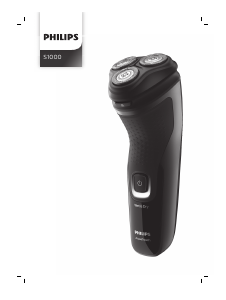 Bruksanvisning Philips S1121 AquaTouch Rakapparat