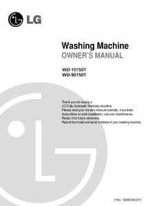 Handleiding LG WD-90150T Wasmachine