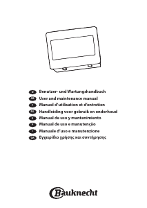 Handleiding Bauknecht DWGR 7881 ES Afzuigkap