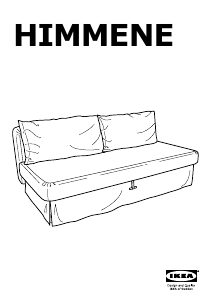 Bedienungsanleitung IKEA HIMMENE Schlafsofa