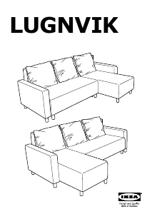 Manuál IKEA LUGNVIK Válenda